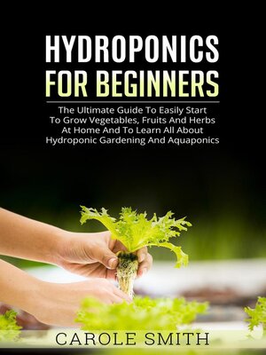 cover image of Hyhroponics for Beginners